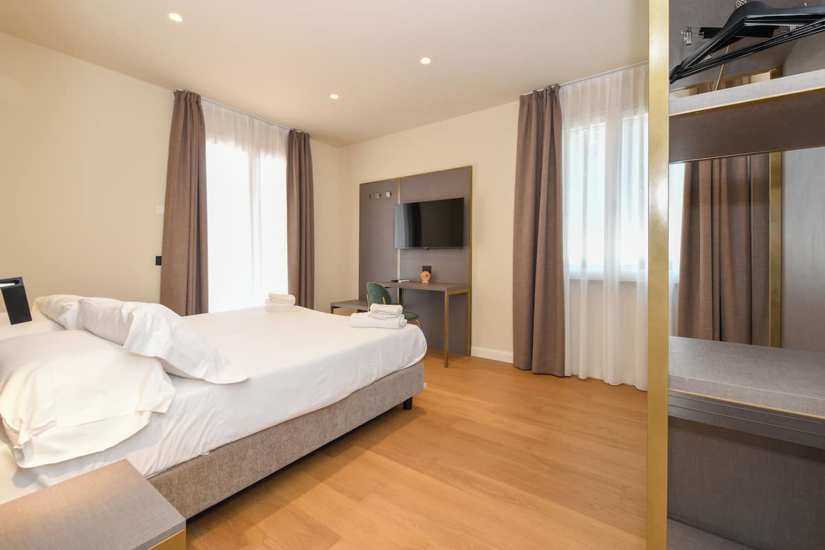 Family Room - annex building | 1 bilik tidur, peralatan tempat tidur hipoalergenik, gebar bulu kapas