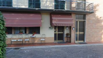 Fassade der Unterkunft