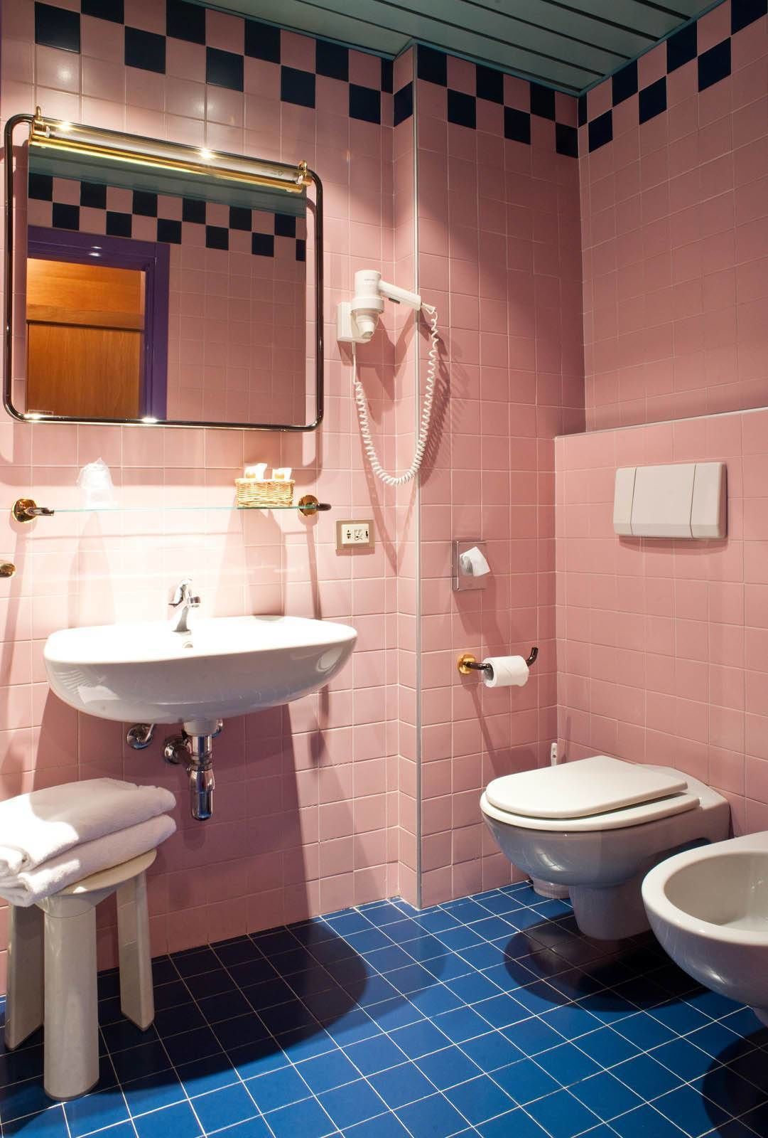 shower, free toiletries, hair dryer, bidet