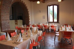 Dîner servi sur place