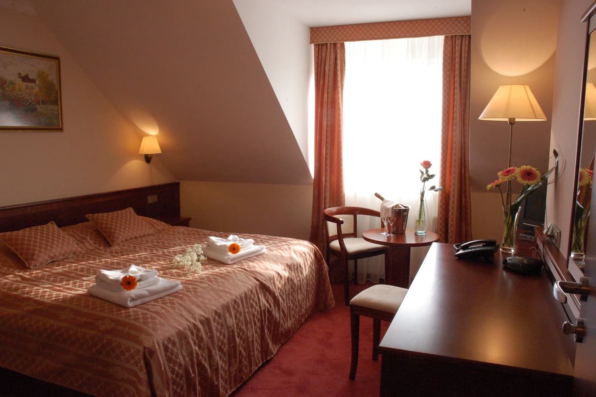 Double Room | Minibar, in-room safe, desk, iron/ironing board (on request)