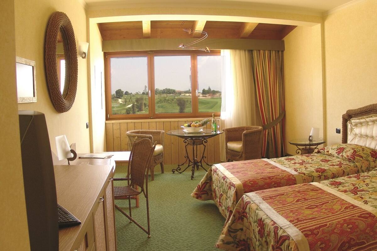 Minibar, in-room safe, desk, blackout curtains