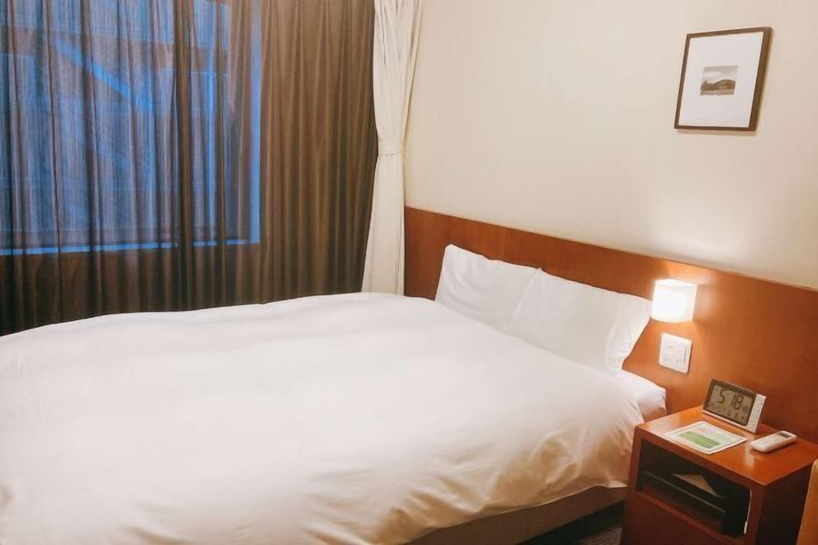 Dundyner, skrivebord, mørklægningsgardiner, lydisolering