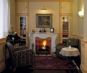 Fireplace - Hotel De la Ville (Saint-Vincent)