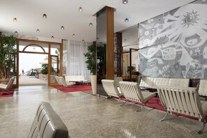 Sitteområde i lobbyen