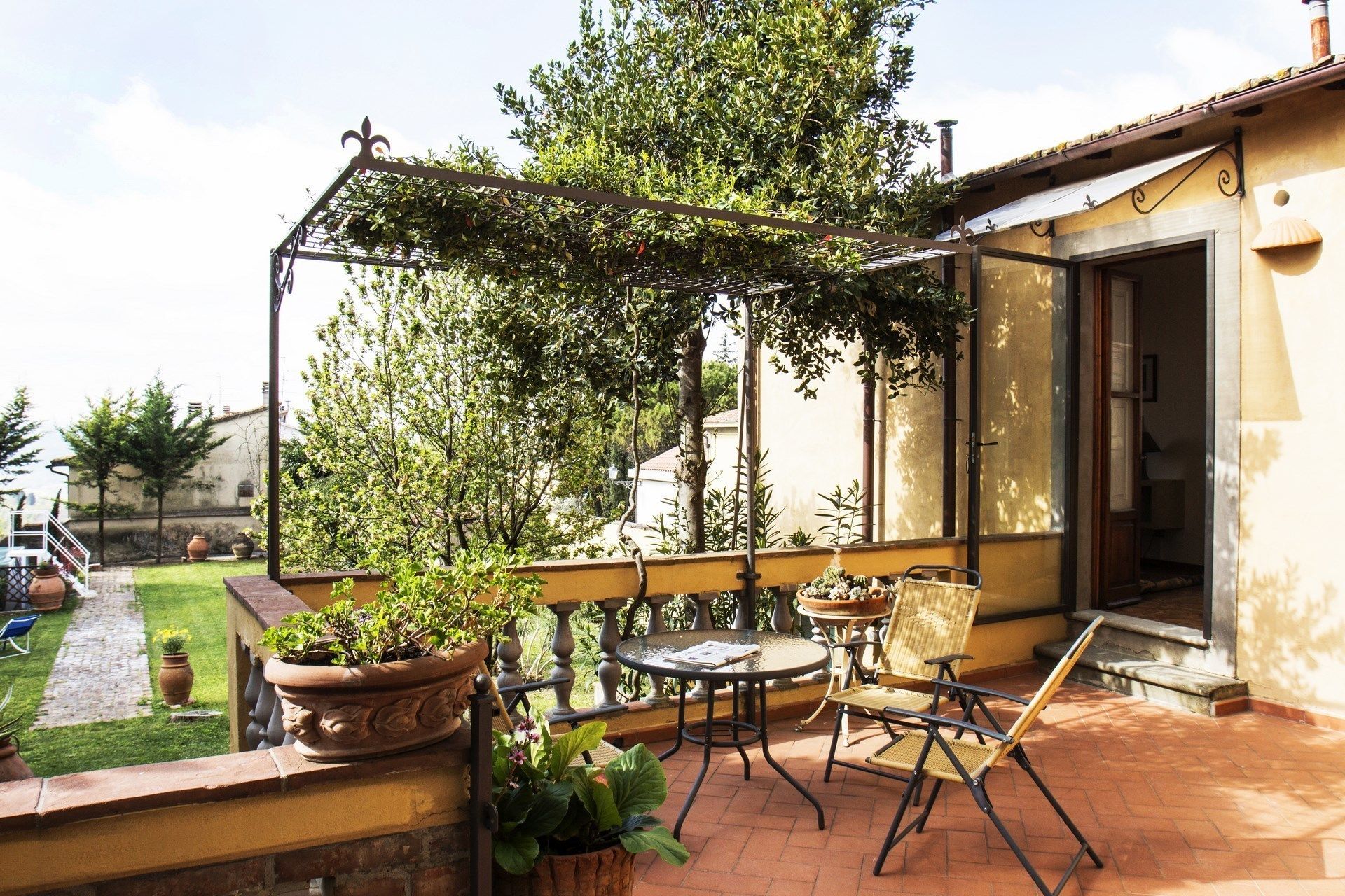 Economy-Doppelzimmer | Terrasse/Patio