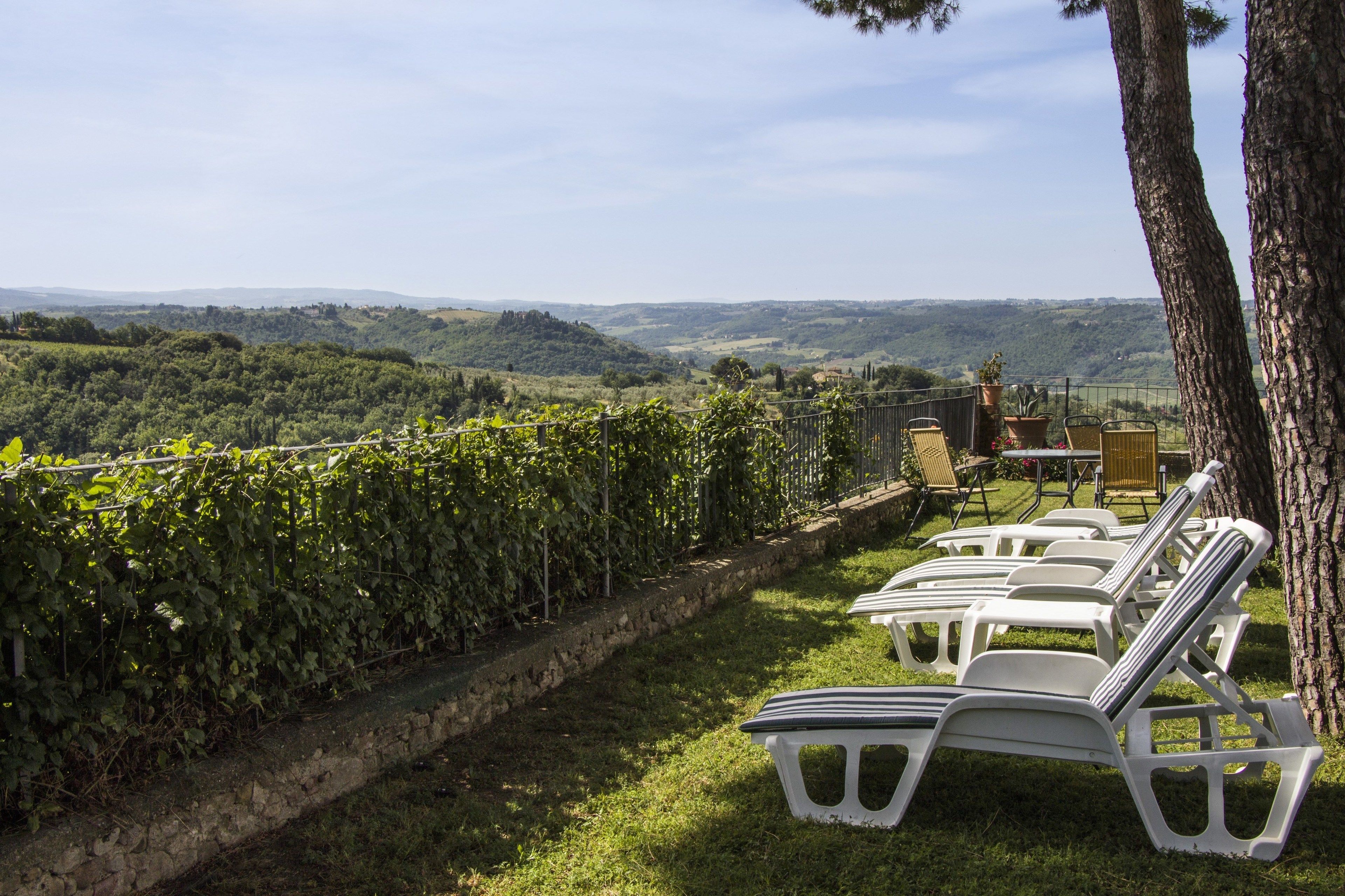 Vue depuis l’hébergement