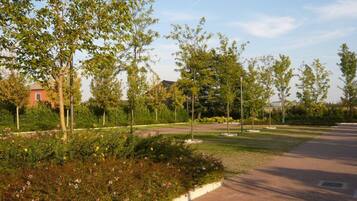 Vue depuis lâhĂ©bergement