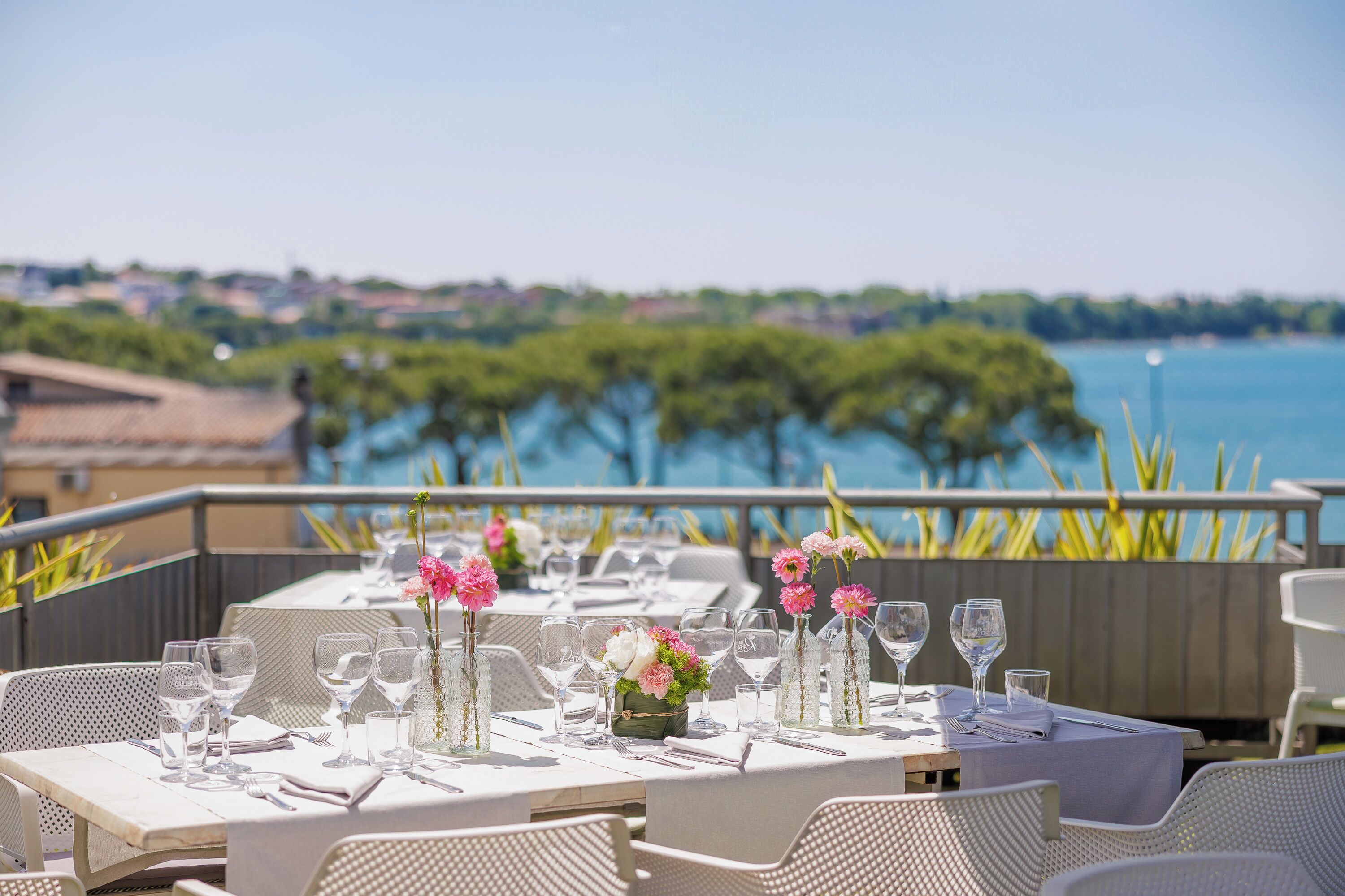 Espace banquet en plein air