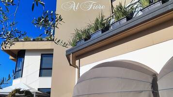 Fassade der Unterkunft