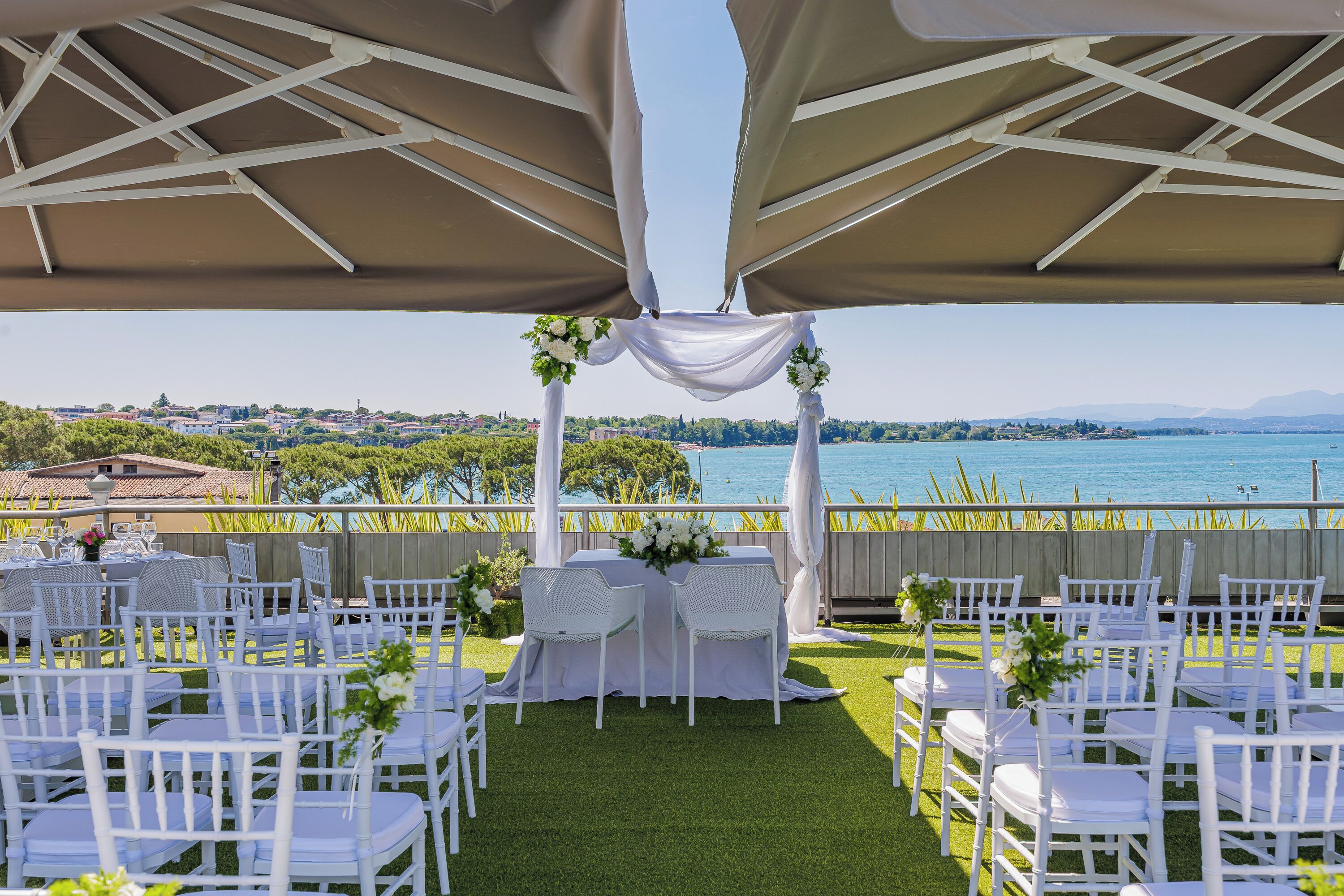 Area per matrimoni all'aperto