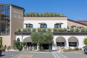 Voorkant van accommodatie