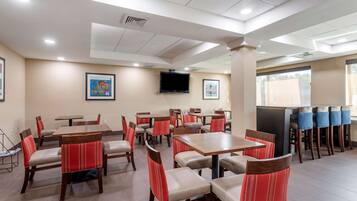 Free buffet breakfast