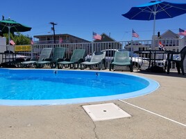 Seasonal outdoor pool