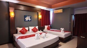 Standard Triple Room | Cots/infant beds, free WiFi, bed sheets - The Great Residence Suvarnabhumi Airport (Bangkok)