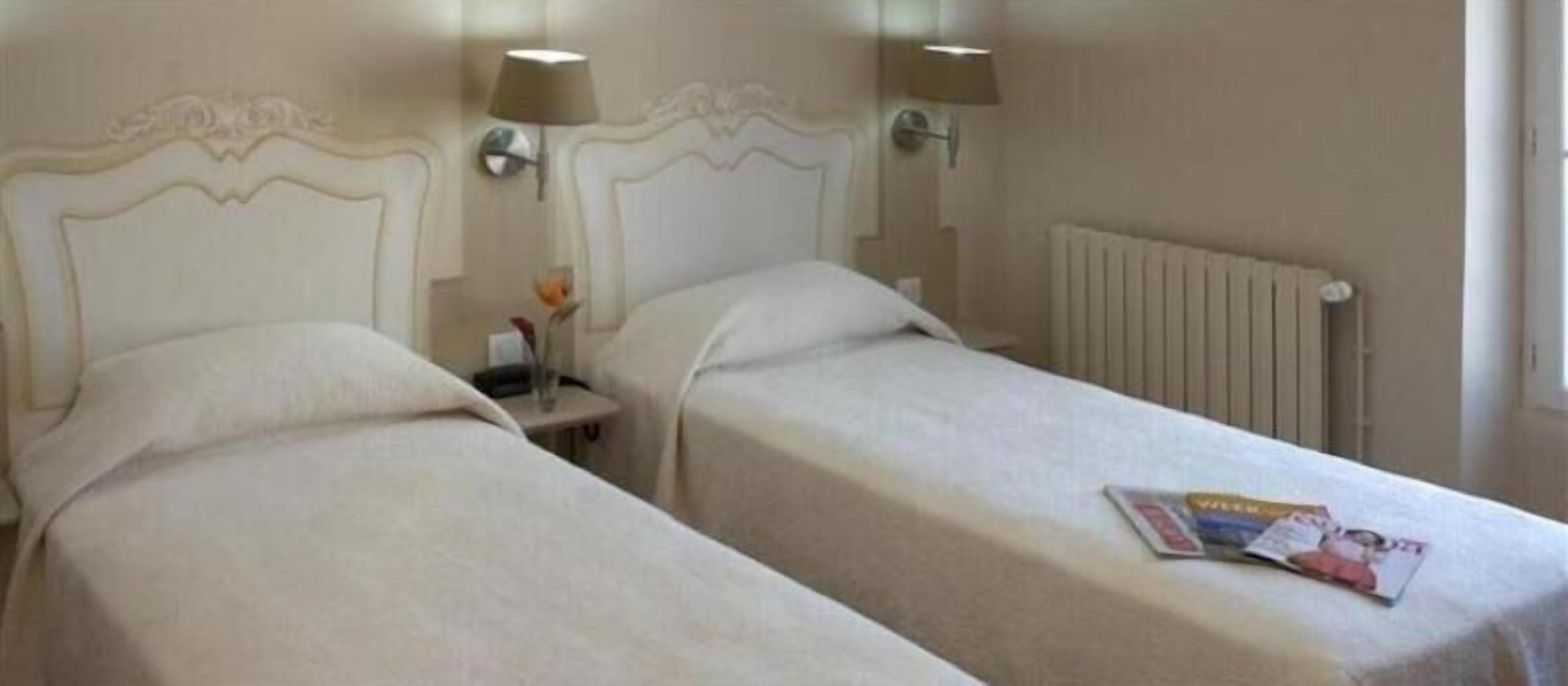 Desk, blackout drapes, soundproofing, rollaway beds