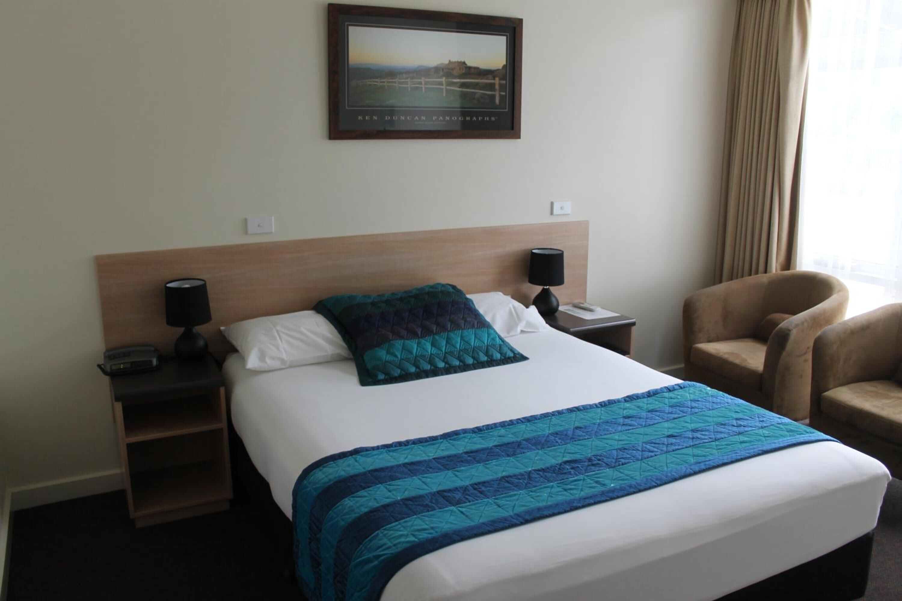 Select Comfort beds, minibar, individually furnished, desk