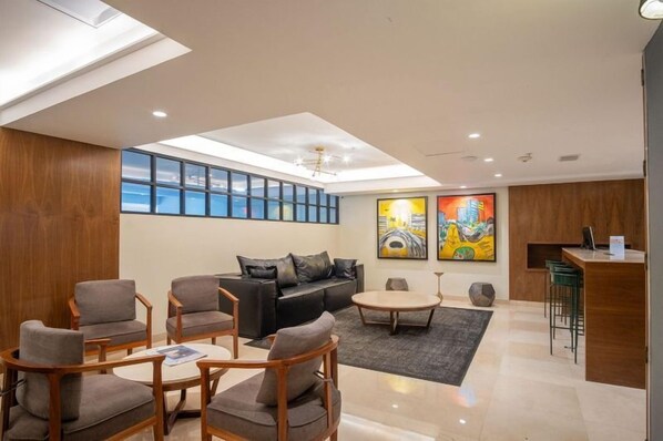 45-inch LCD TV with satellite channels, TV