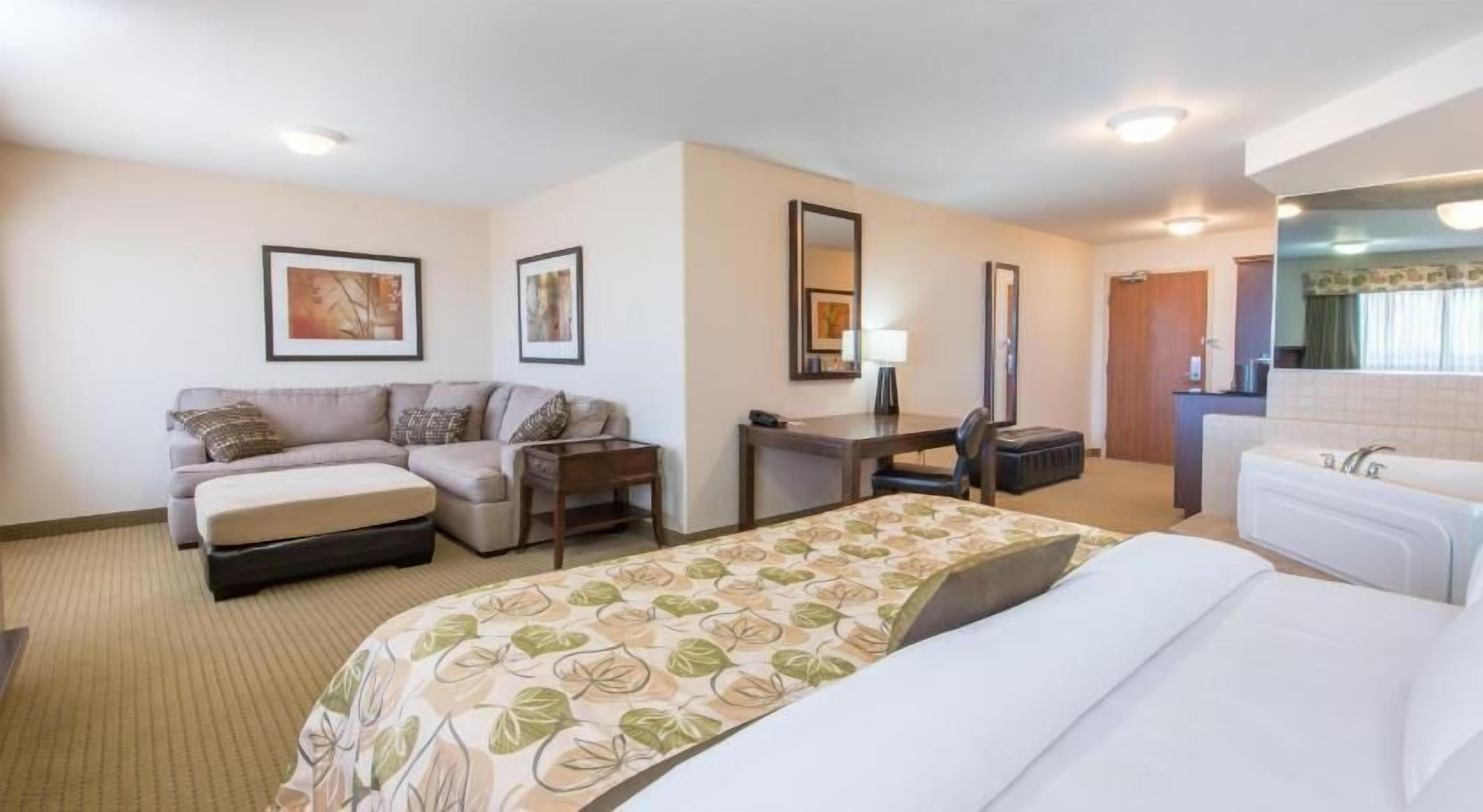 Desk, iron/ironing board, free cribs/infant beds, rollaway beds