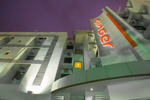 Front of property – evening/night