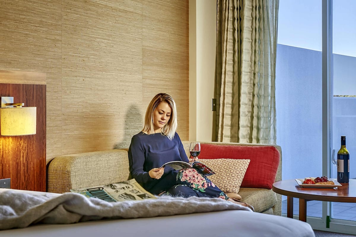 Superior Room, 1 King Bed (Water view) | In-room safe, desk, soundproofing, iron/ironing board