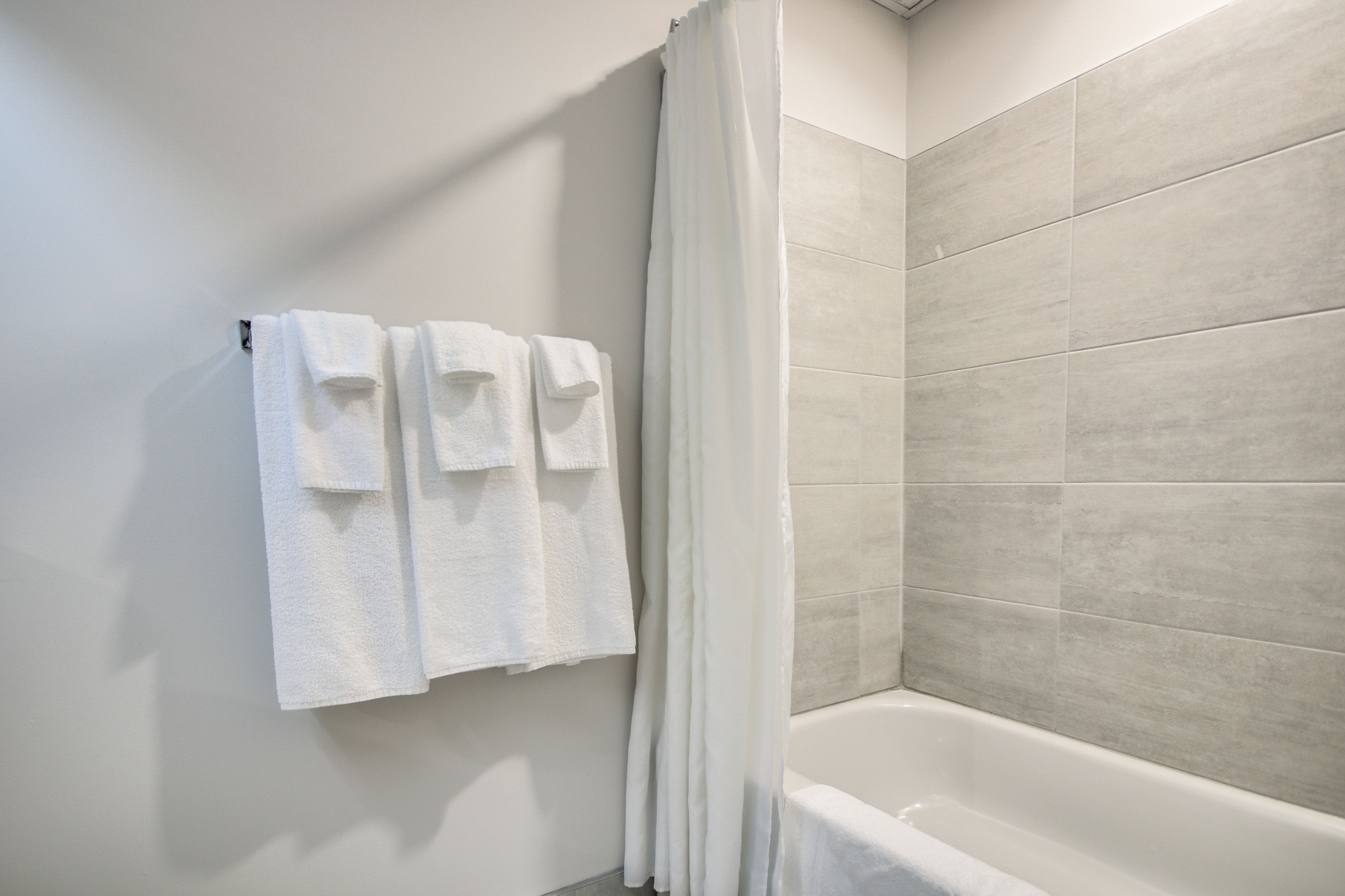 free toiletries, hair dryer, towels, soap