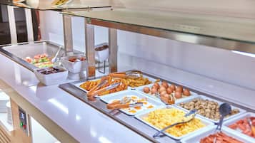 Morgenmadsbuffet hver dag mod et gebyr