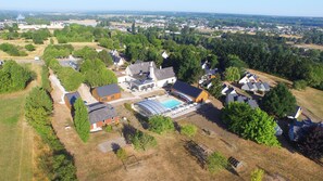 Aerial view - VVF Amboise Les Châteaux de la Loire (Amboise)