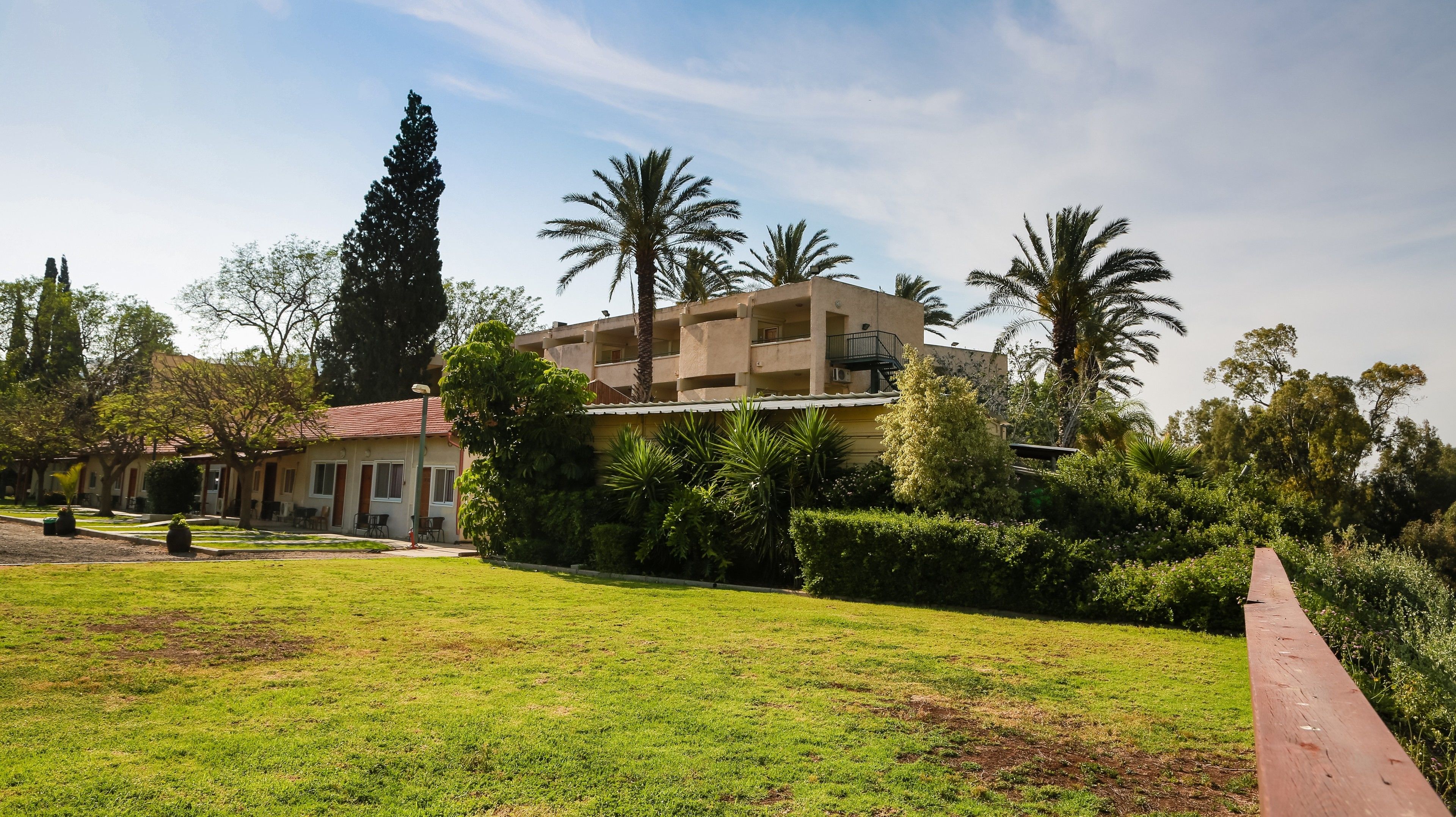 Blick von der Unterkunft