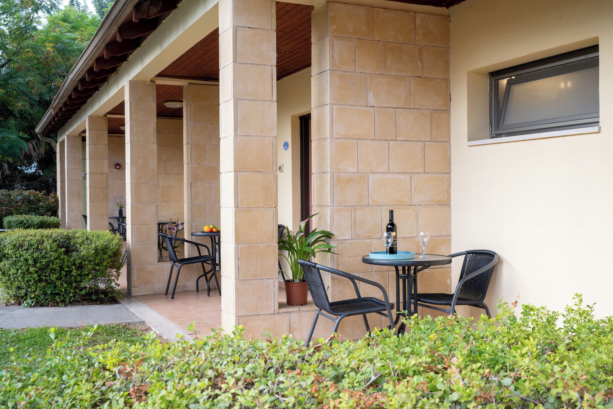 Superior Garden Room with Terrace Access | Minibar, in-room safe, desk, blackout curtains