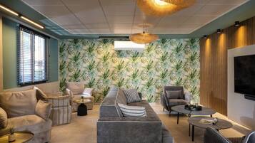 Sala de estar en el lobby