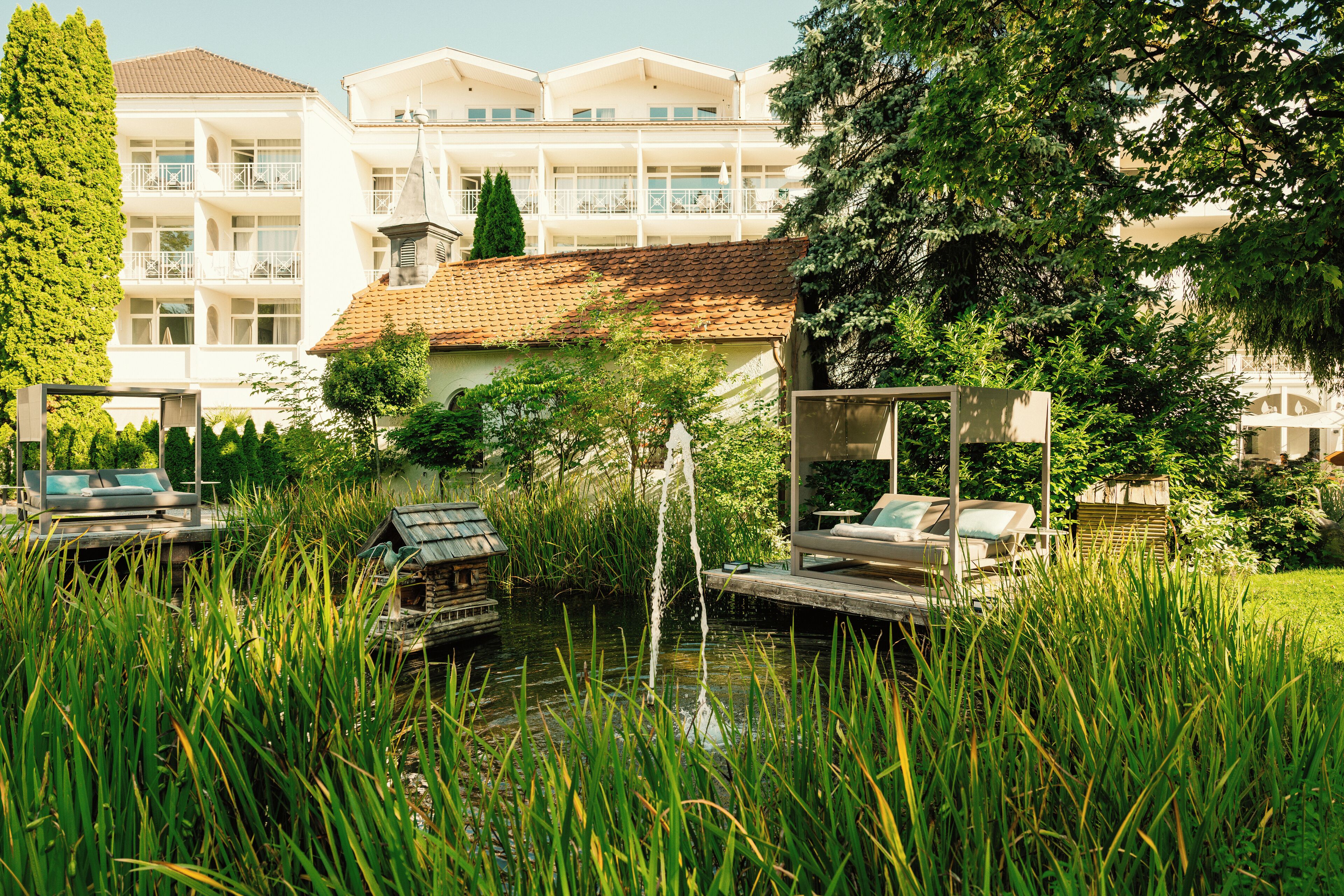 Fassade der Unterkunft