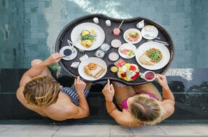 Ferdiglaget frokost hver dag (mot et tillegg)