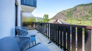 Comfort dubbelrum - annex (Kabinet mit Balkon) | 1 sovrum, allergitestade sängkläder och minibar