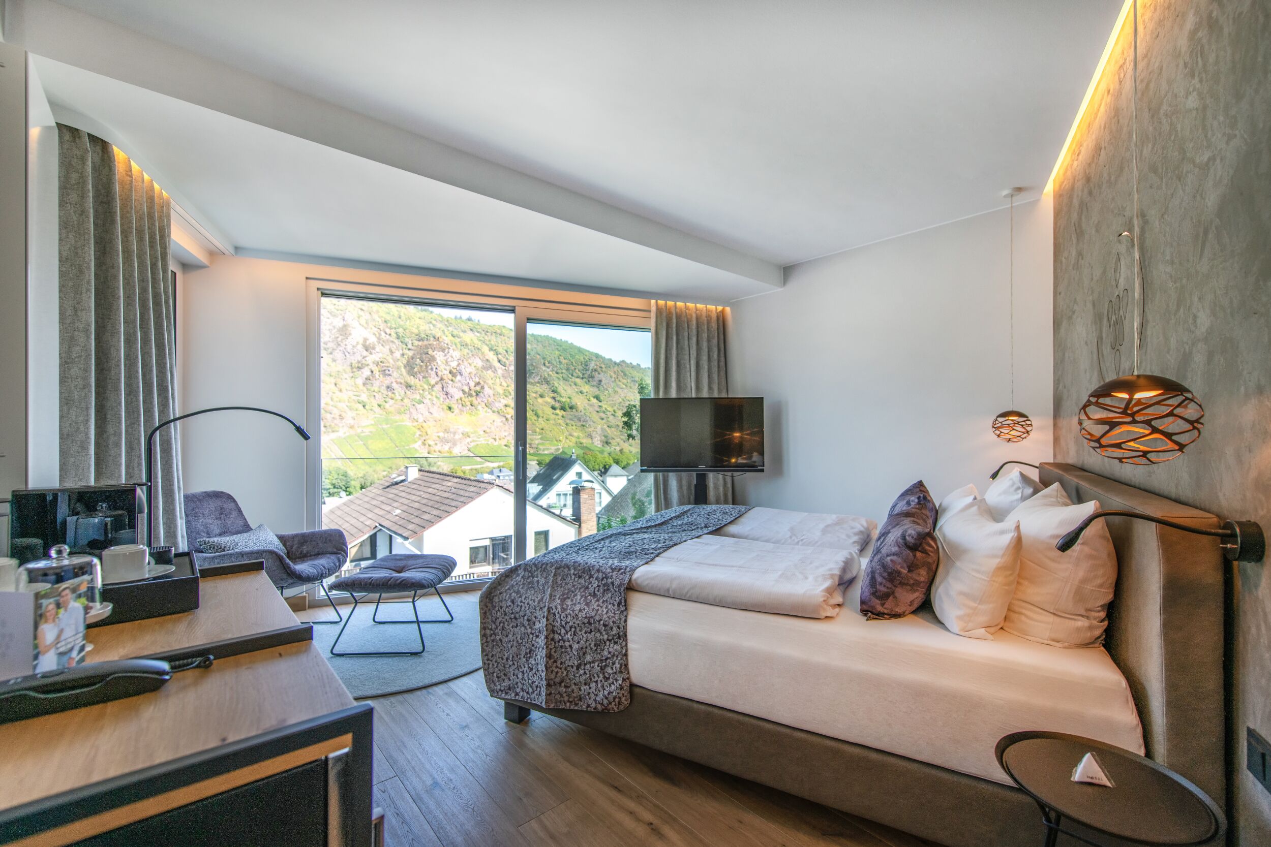 Deluxe-Doppelzimmer | Allergikerbettwaren, Minibar, Zimmersafe, kostenloses WLAN
