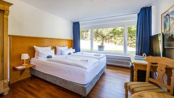 Habitación doble estándar, en edificio contiguo (Kabinet ohne Balkon) | 1 habitación, ropa de cama hipoalergénica y minibar