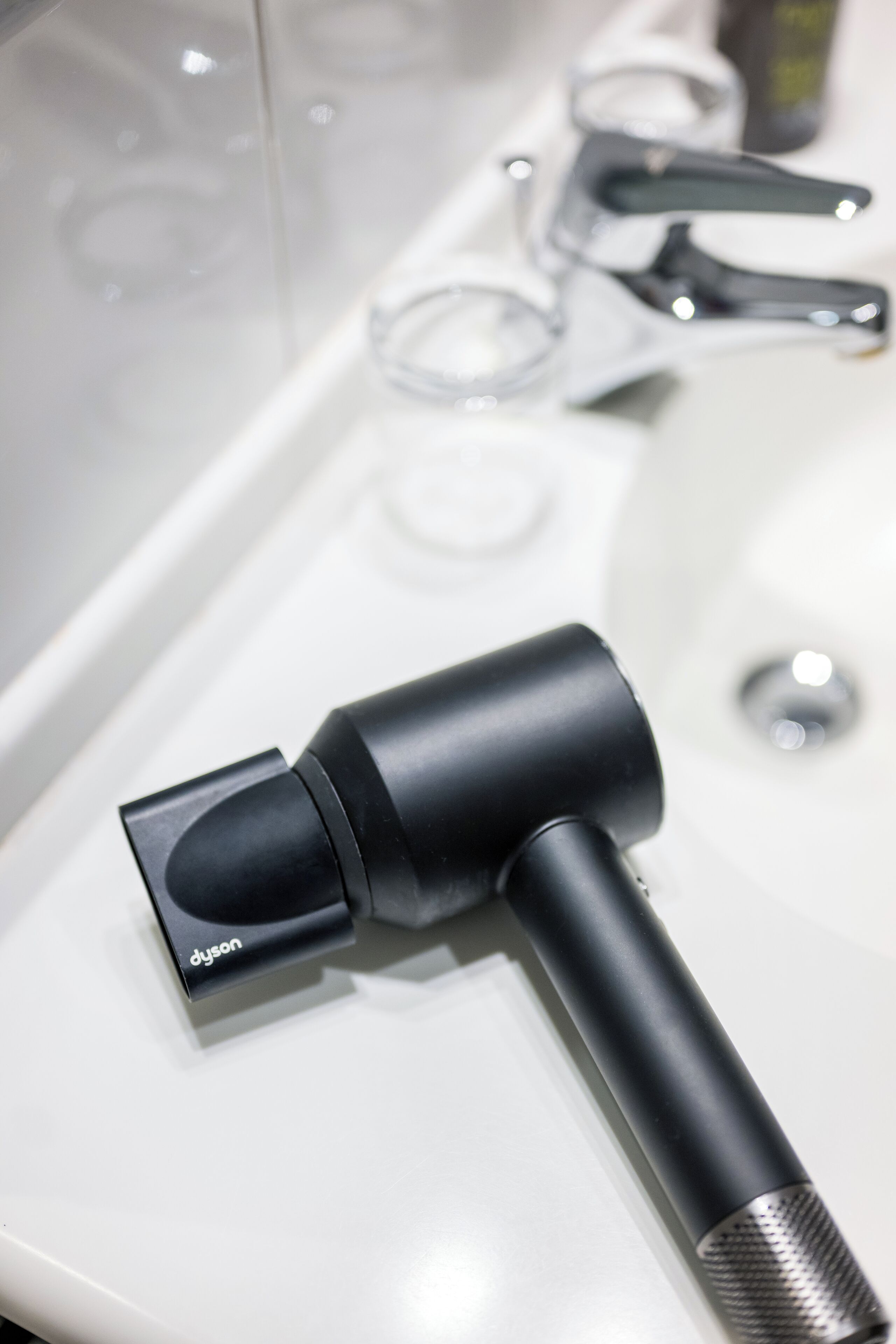 shower, hair dryer, bathrobes, slippers