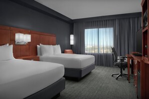 Hypo-allergenic bedding, in-room safe, desk, laptop workspace