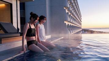 Sauna, fuentes de agua termal o mineral, tratamientos corporales