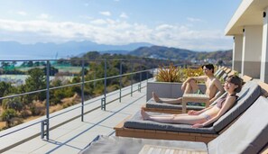 Sauna, hot springs/mineral springs, body treatments, body scrubs