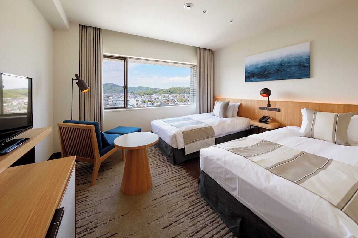 premium twin room, mountain view | 1 bedroom, in-room safe, desk, free wifi