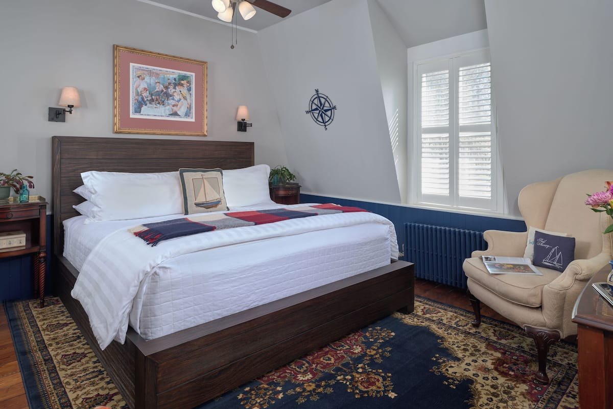 Race Point Light Room | Premium bedding, pillow-top beds, iron/ironing board, free WiFi