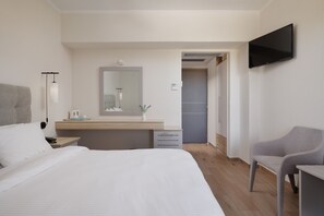 Comfort Single Room, Garden View | Desk, blackout drapes, soundproofing, free WiFi - Livadi Nafsika (Corfu)