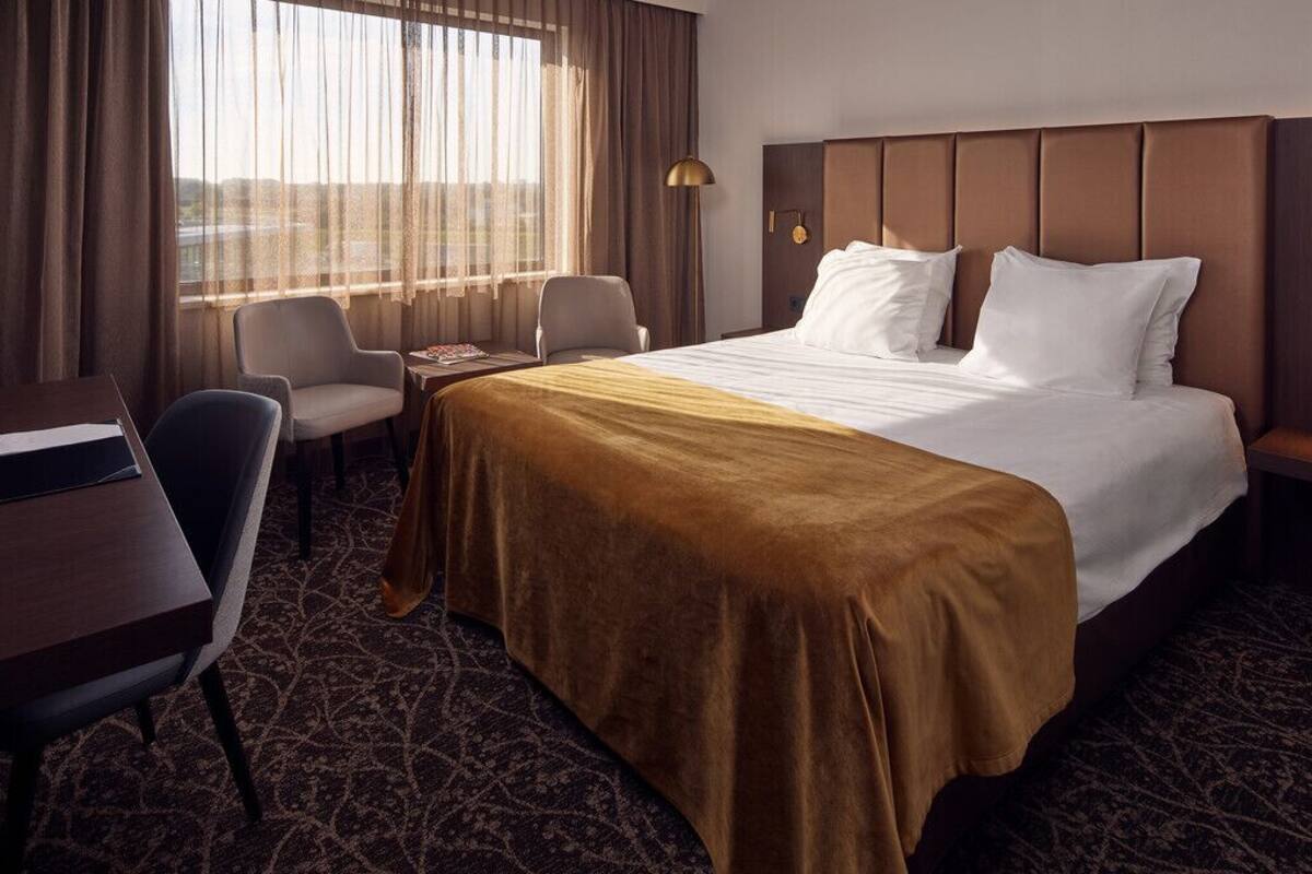 in-room safe, desk, blackout curtains, soundproofing