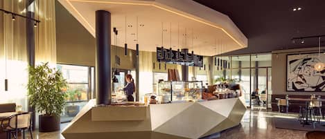 Breakfast, lunch, dinner served; al fresco dining