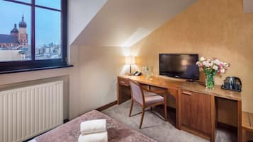 Uitzicht vanuit de kamer