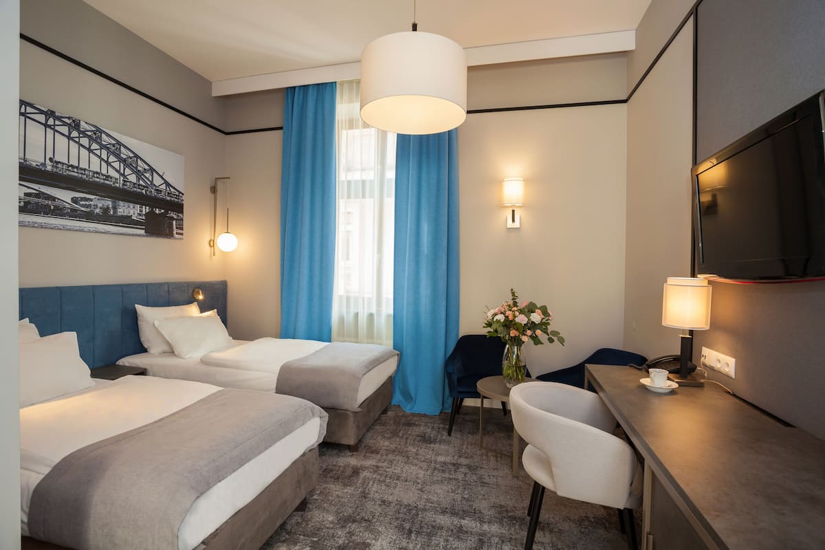 Premium Double Room | Premium bedding, minibar, in-room safe, desk