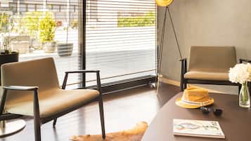 Sala de estar en el lobby