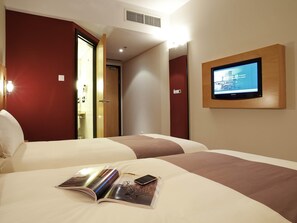 Room, 2 Single Beds | Egyptian cotton sheets, Select Comfort beds, in-room safe, desk