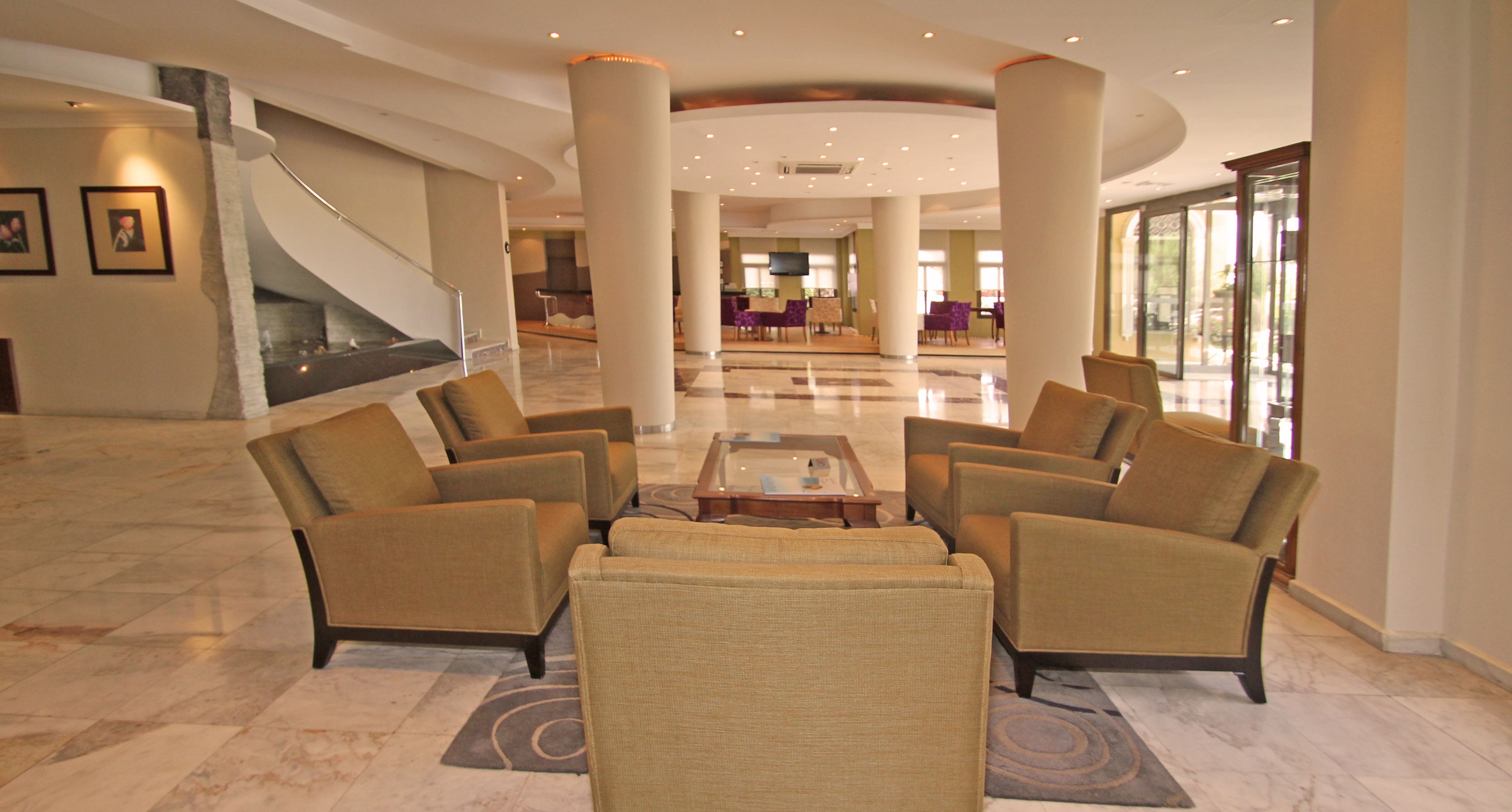 Sitzecke in der Lobby